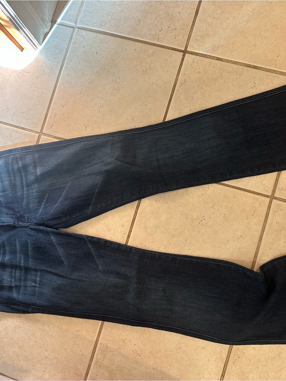 Dark Wash flare Leg Jeans